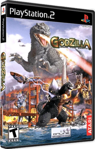 Godzilla Save the Earth box art
