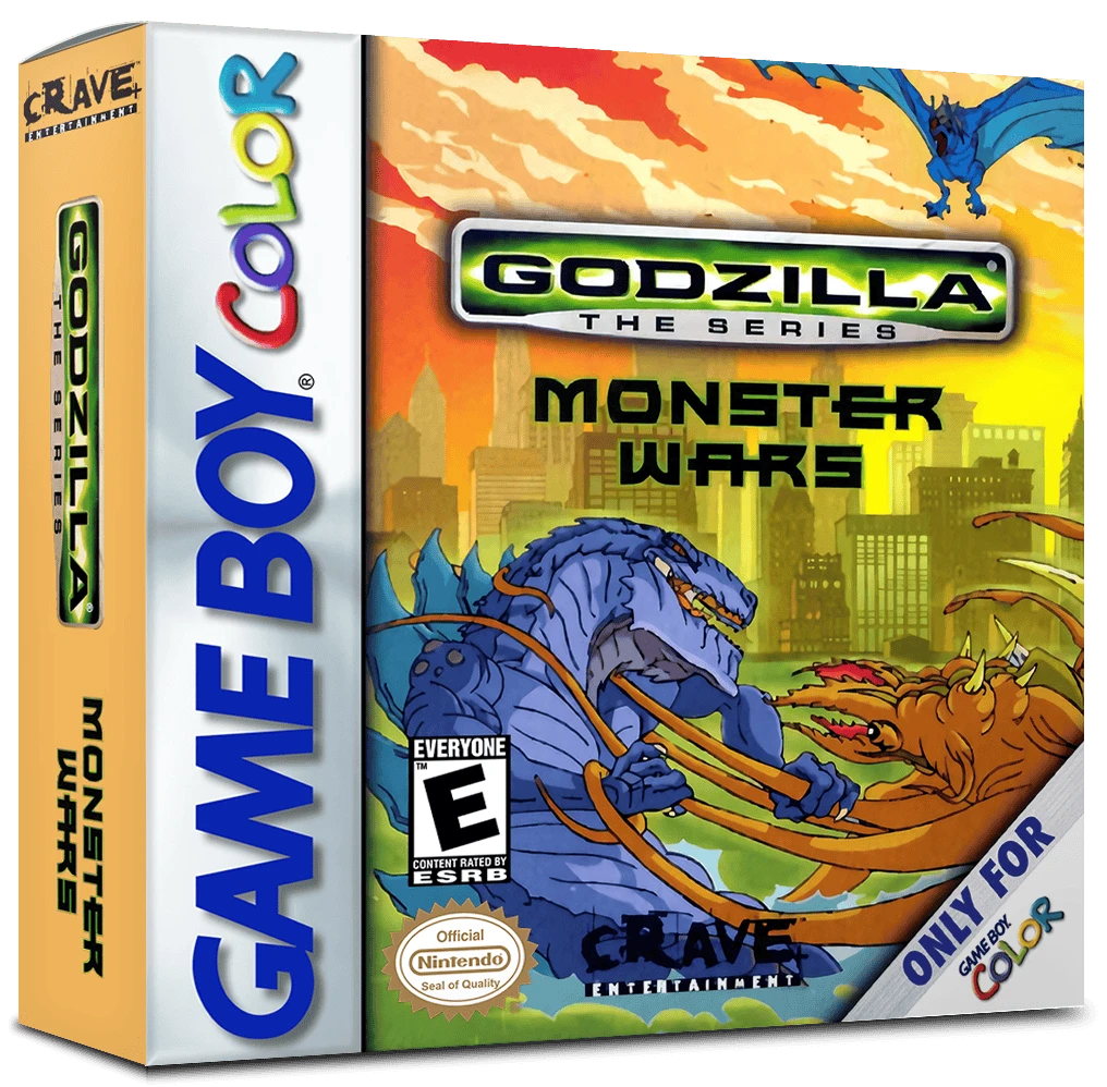Godzilla The Series: Monster Wars box art