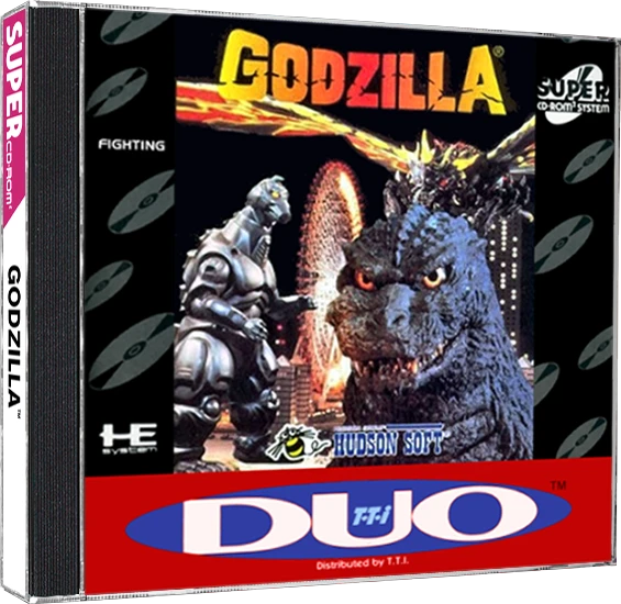 Godzilla box art