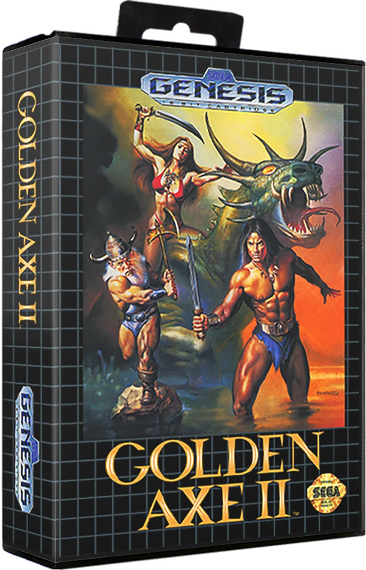 Golden Axe II box art