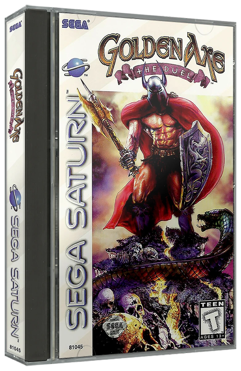Golden Axe The Duel box art