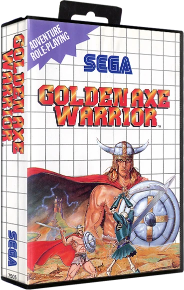 Golden Axe Warrior box art