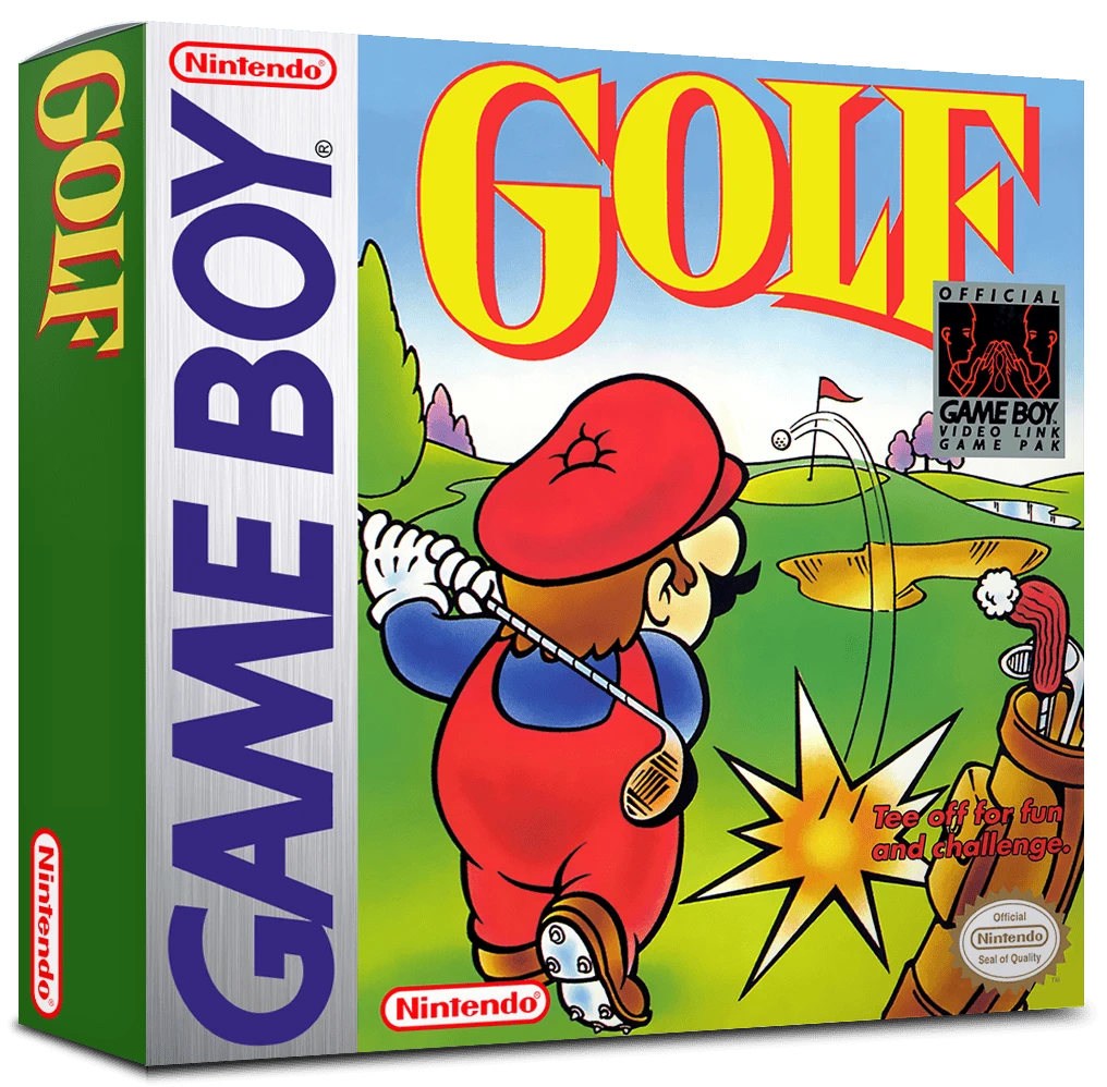 Golf box art