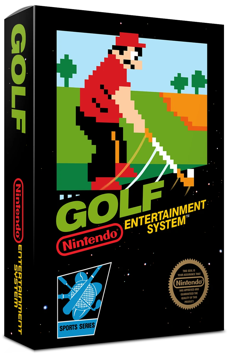 Golf box art