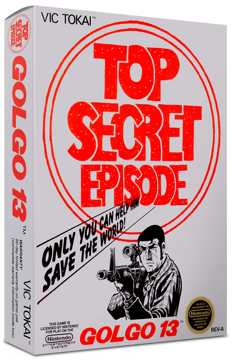 Golgo 13 Top Secret Episode box art