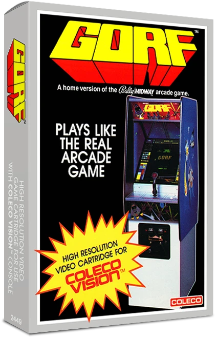 Gorf box art