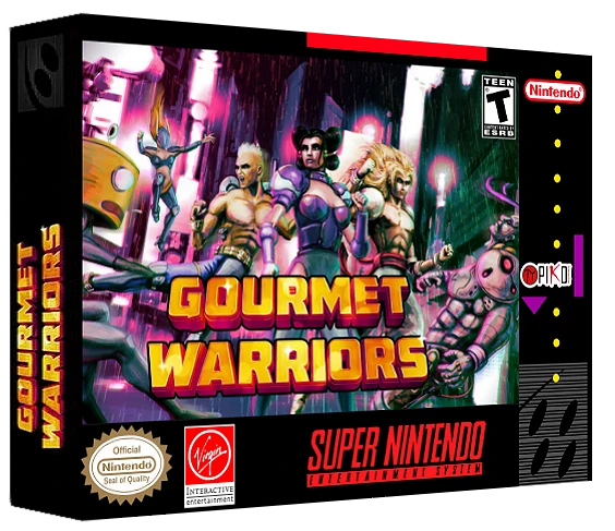 Gourmet Warriors [English Translation] box art