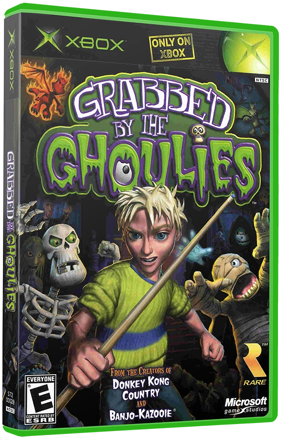 Grabbed by the Ghoulies box art
