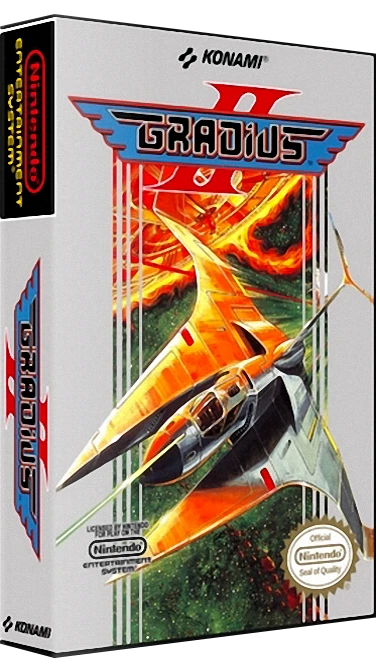 Gradius II box art