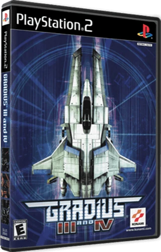 Gradius III & IV box art