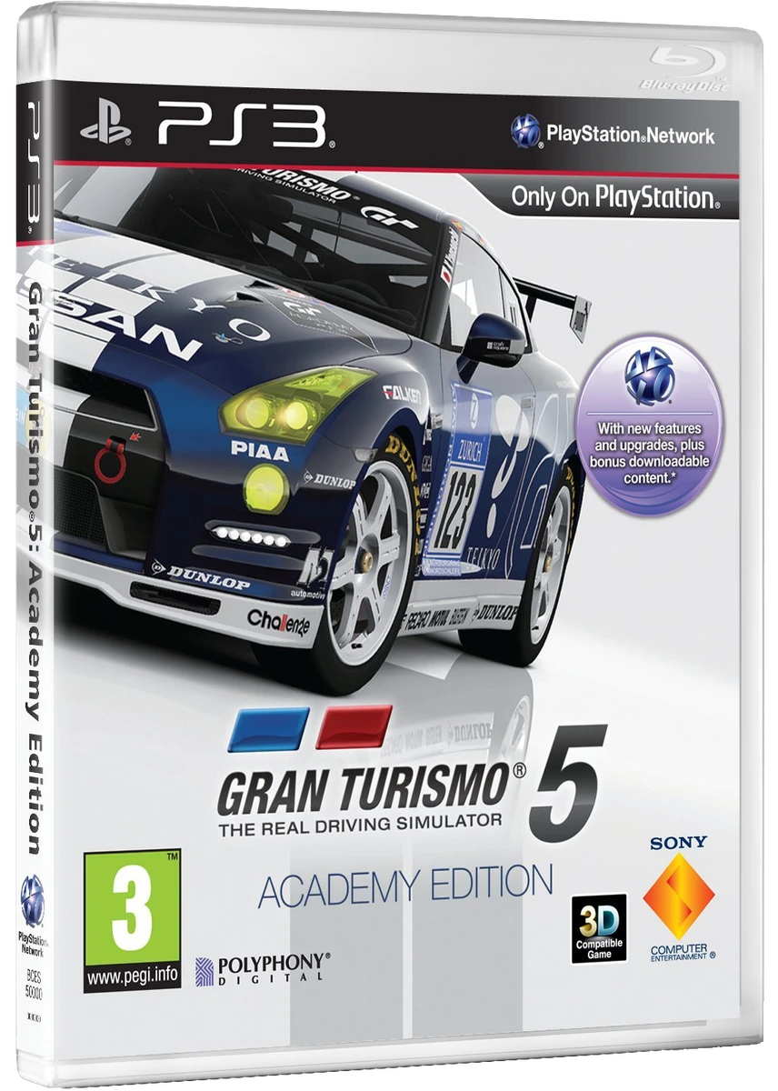 Gran Turismo 5 [Academy Edition] box art