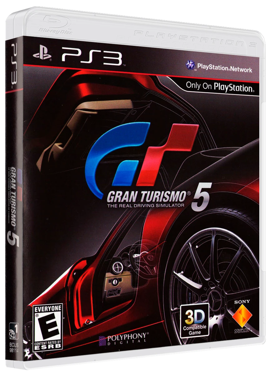 Gran Turismo 5 box art