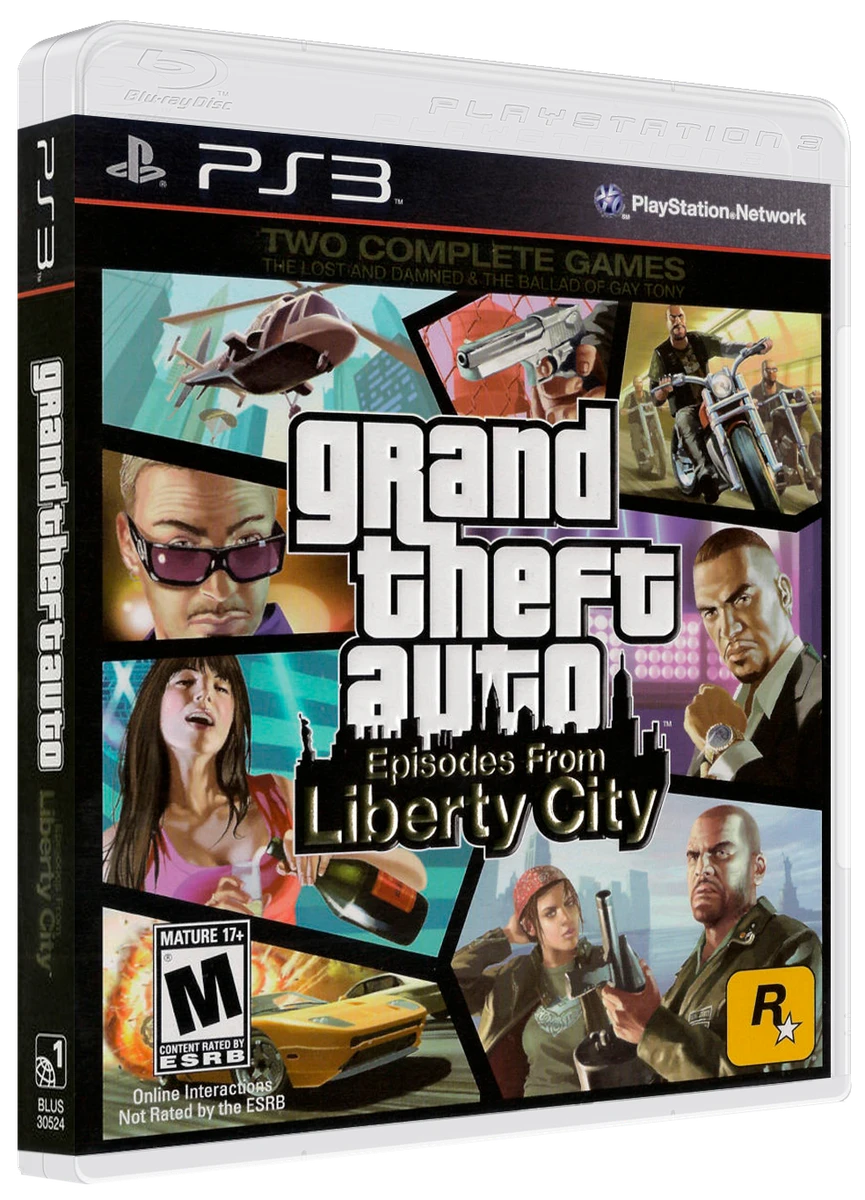 Grand Theft Auto: Episodes from Liberty City [Greatest Hits] box art