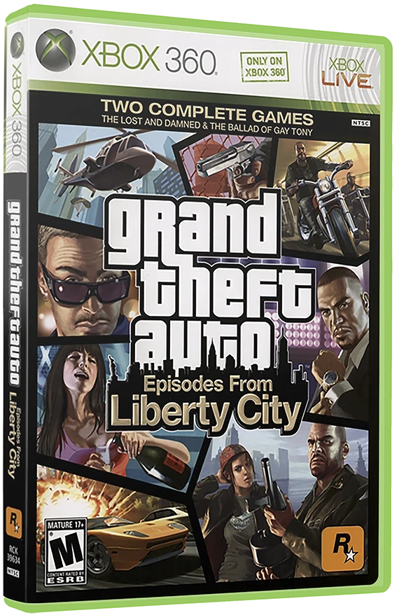 Grand Theft Auto: Episodes from Liberty City box art