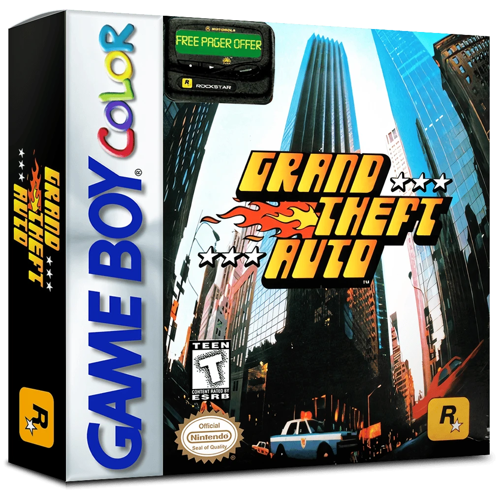 Grand Theft Auto box art