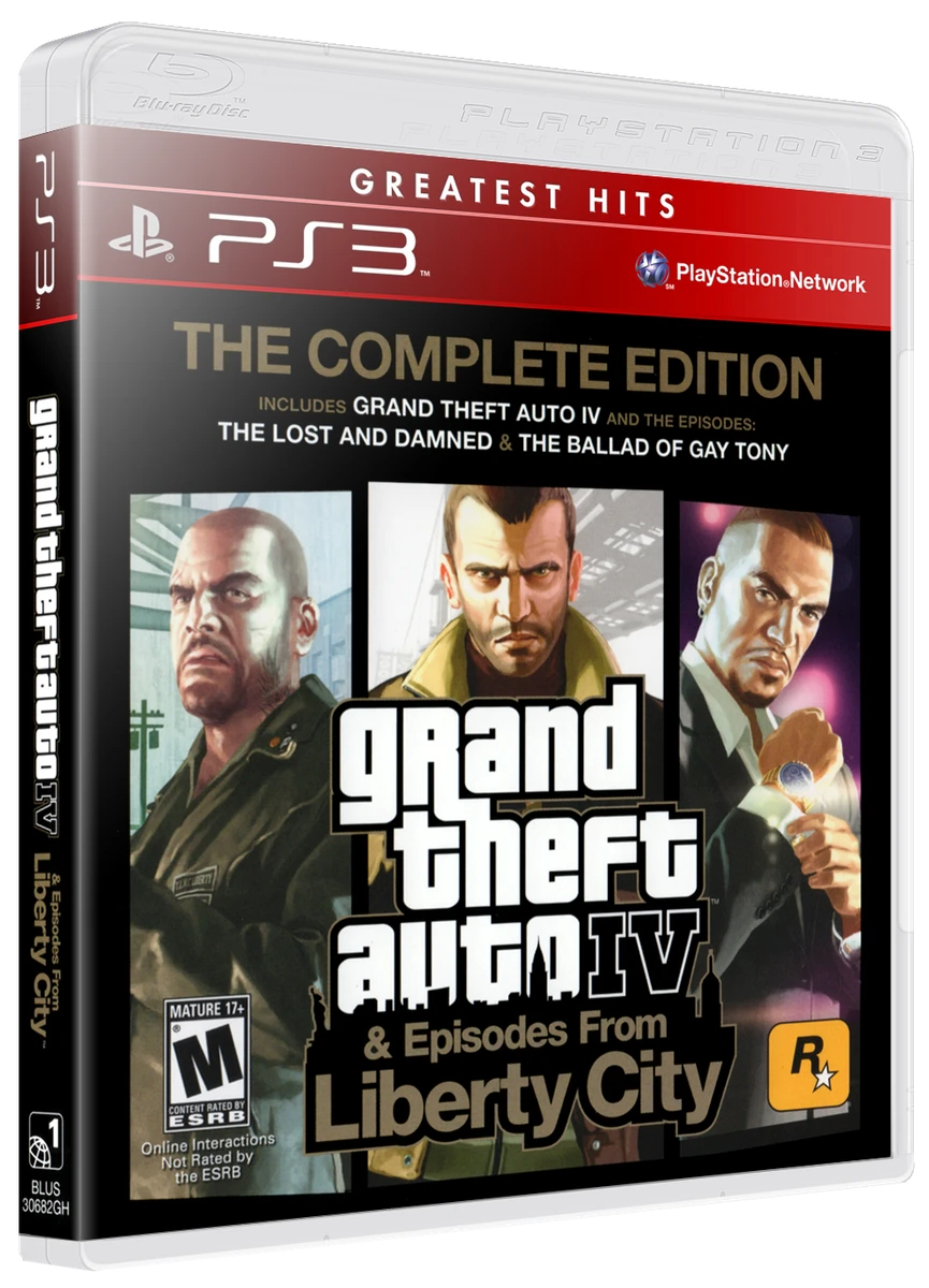 Grand Theft Auto IV & Episodes From Liberty City [Classics] box art