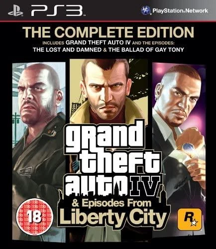 Grand Theft Auto IV & Episodes From Liberty City: Complete Edition box art