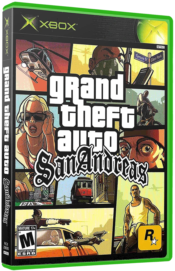 Grand Theft Auto San Andreas [Platinum Hits] box art