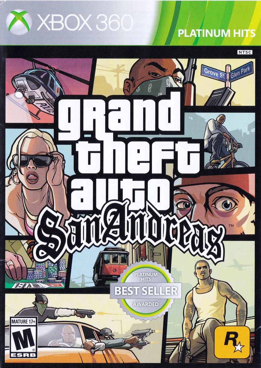 Grand Theft Auto San Andreas box art