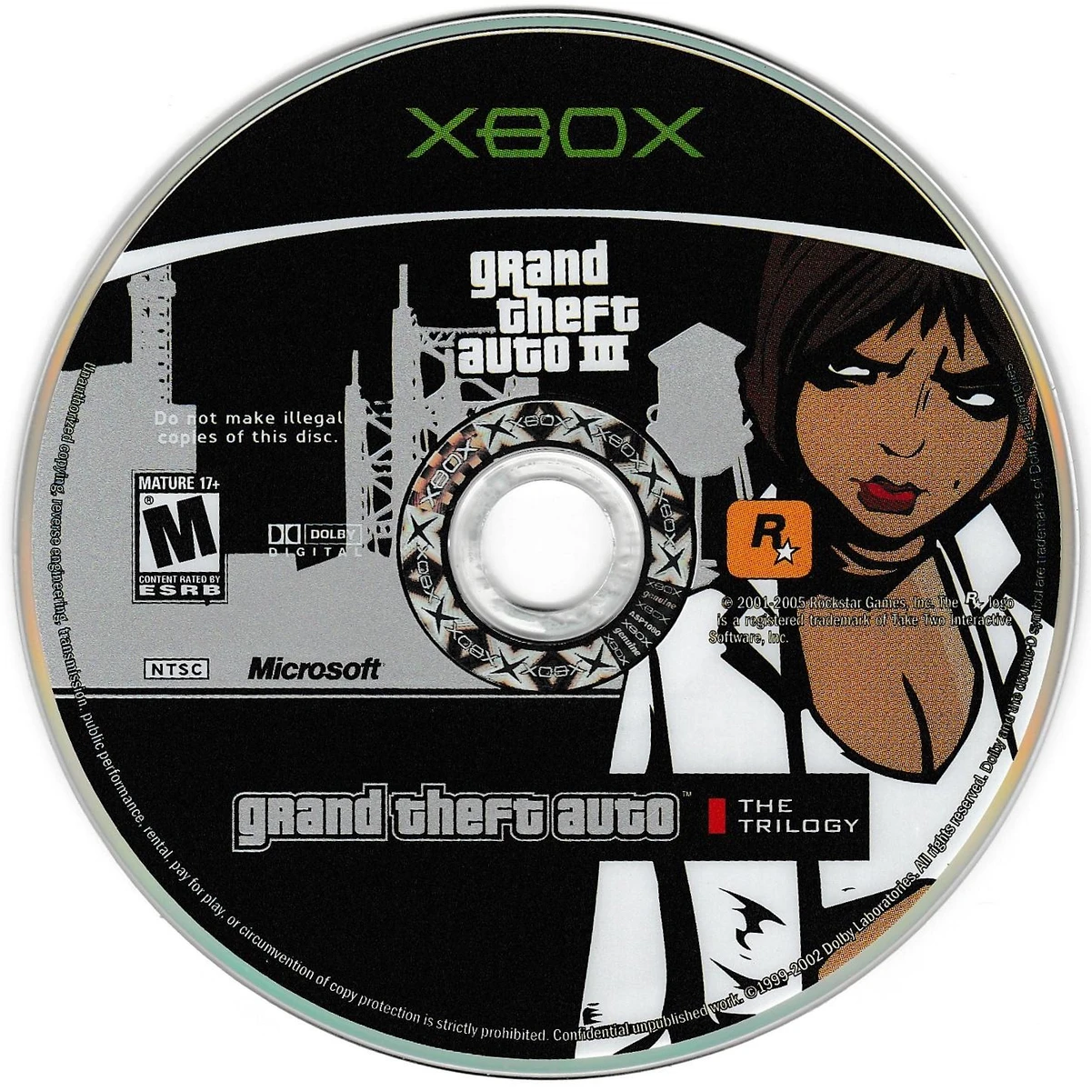 Grand Theft Auto Trilogy box art