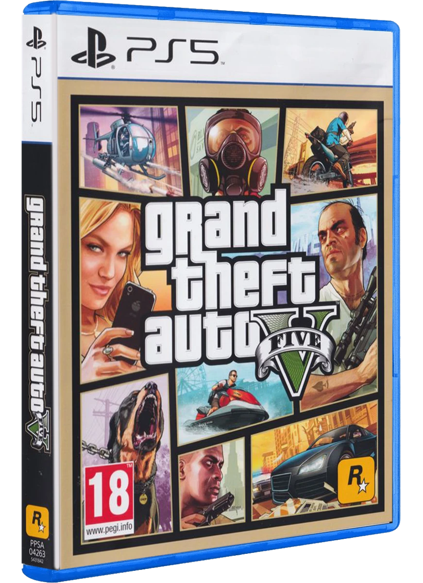 Grand Theft Auto V box art