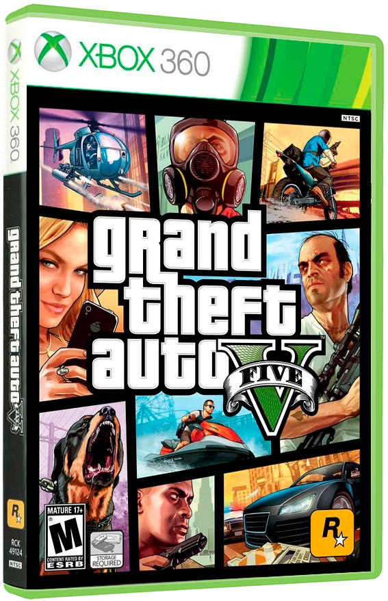 Grand Theft Auto V box art