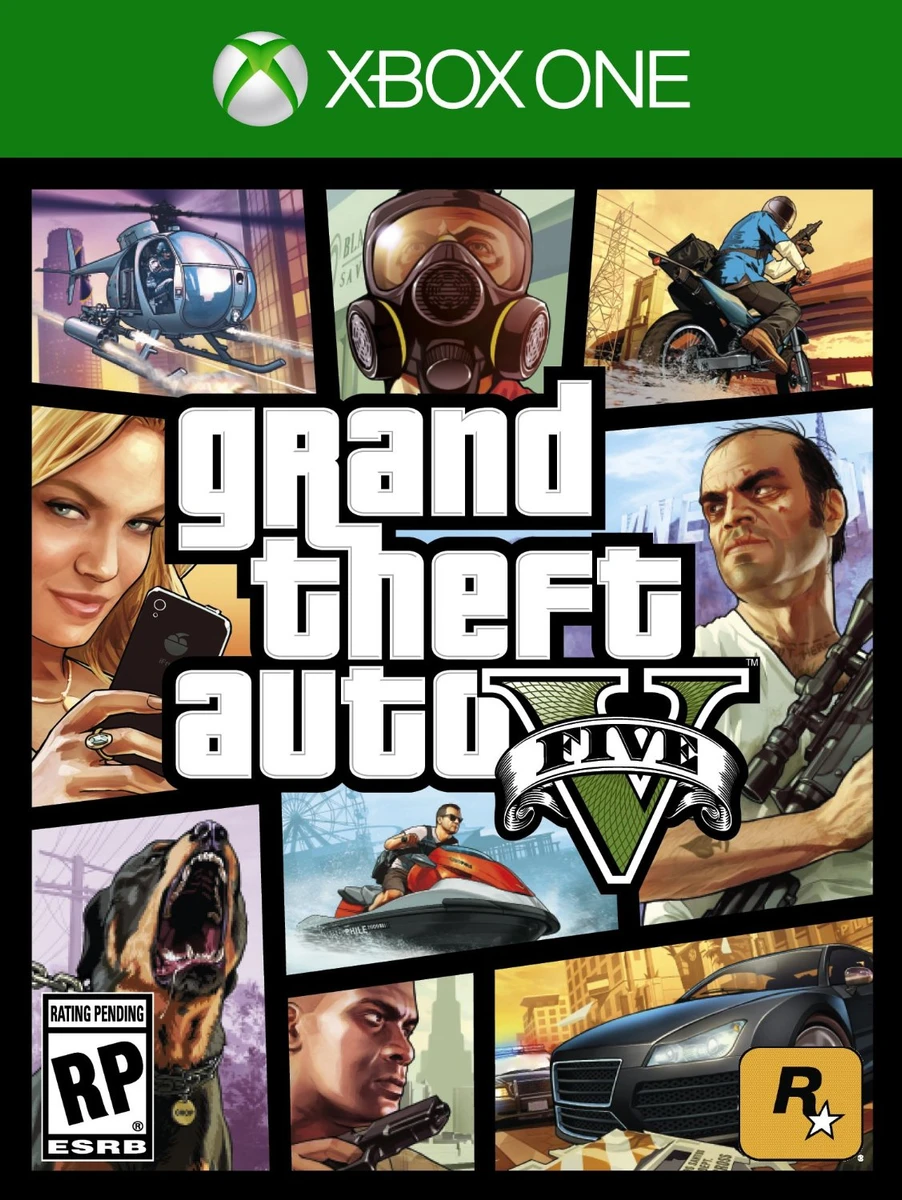 Grand Theft Auto V box art