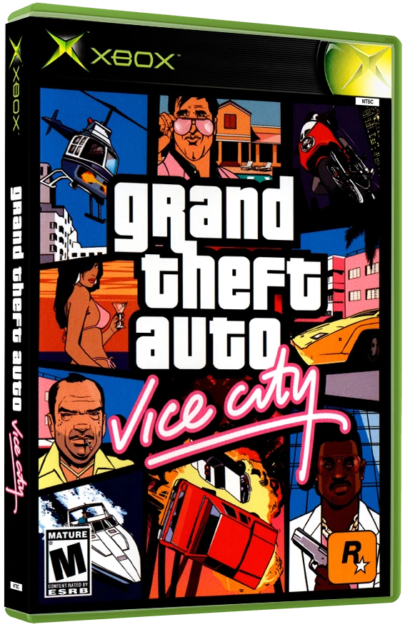 Grand Theft Auto Vice City box art