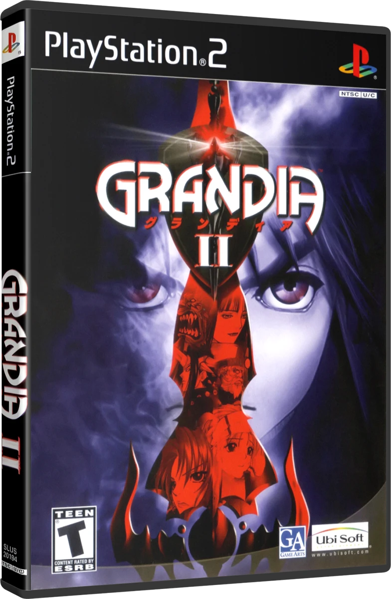 Grandia II box art