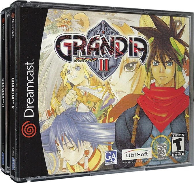 Grandia II box art