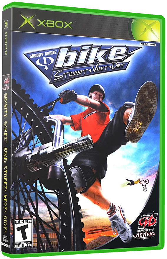 Gravity Games Bike Street Vert Dirt box art