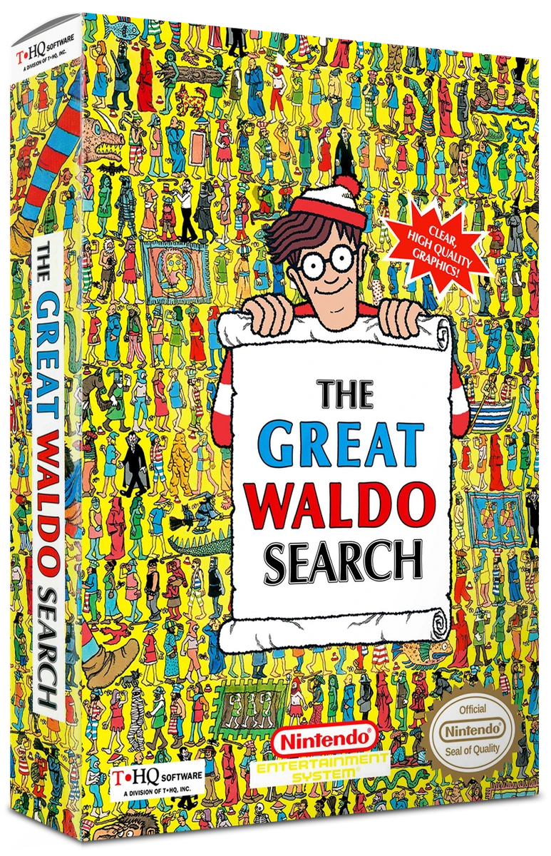 Great Waldo Search box art