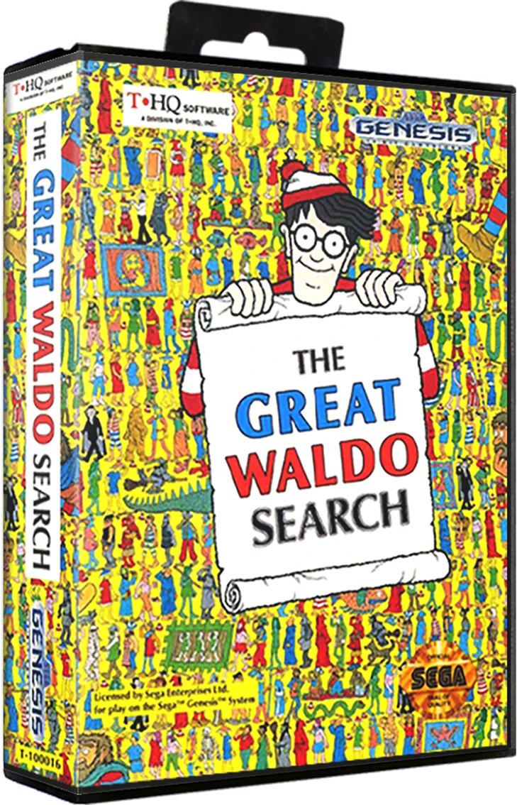 Great Waldo Search box art