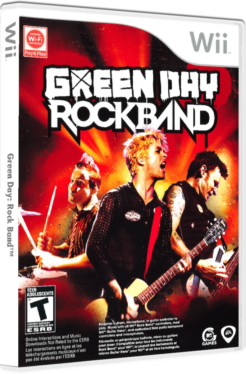 Green Day: Rock Band box art