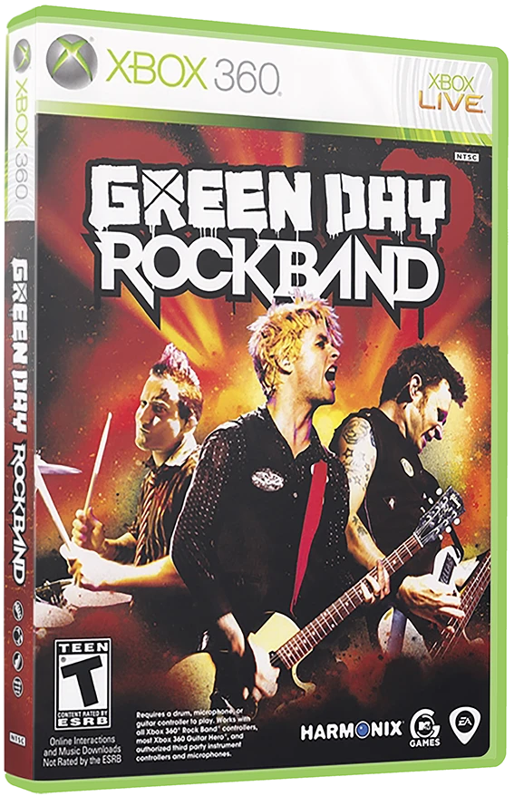 Green Day: Rock Band box art