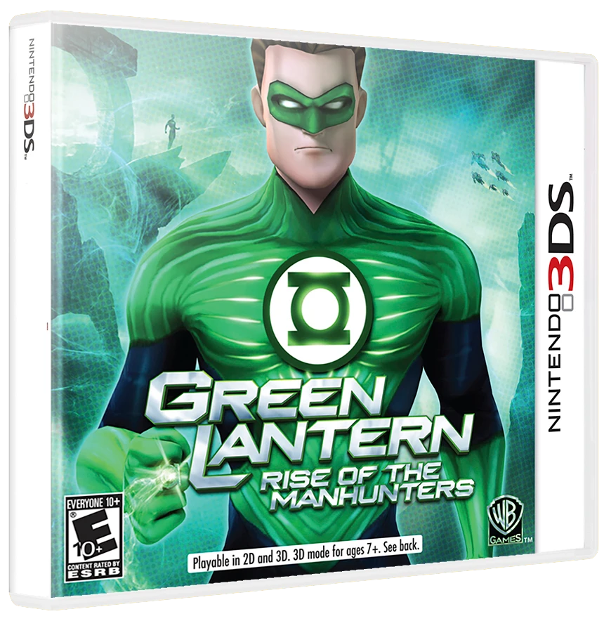 Green Lantern: Rise of the Manhunters box art