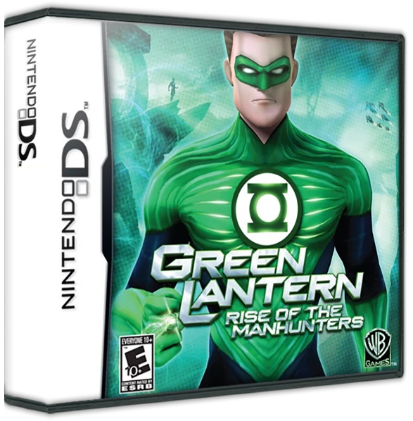 Green Lantern: Rise of the Manhunters box art