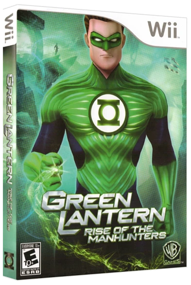Green Lantern: Rise of the Manhunters box art