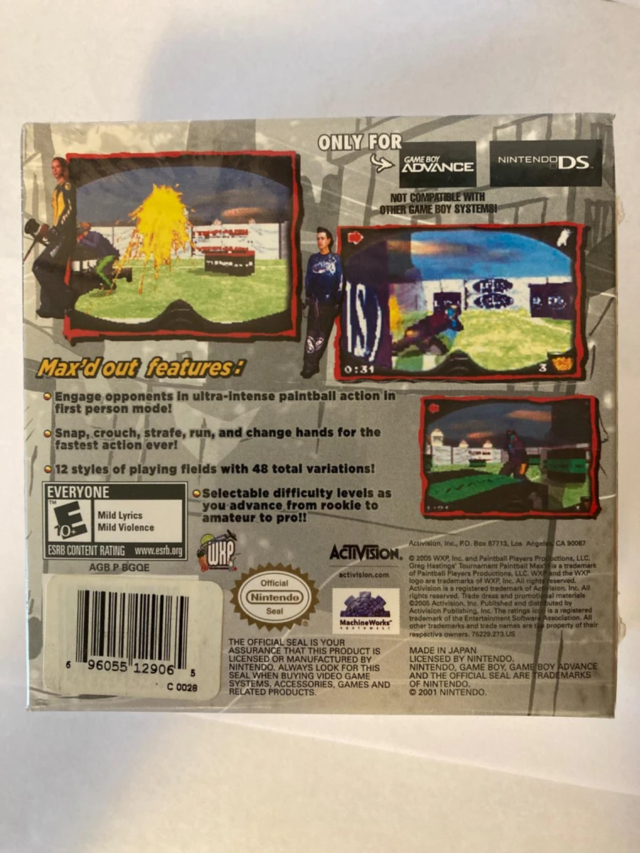 Greg Hastings Tournament Paintball Maxed box art