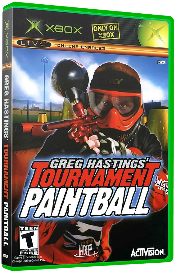 Greg Hastings Tournament Paintball box art