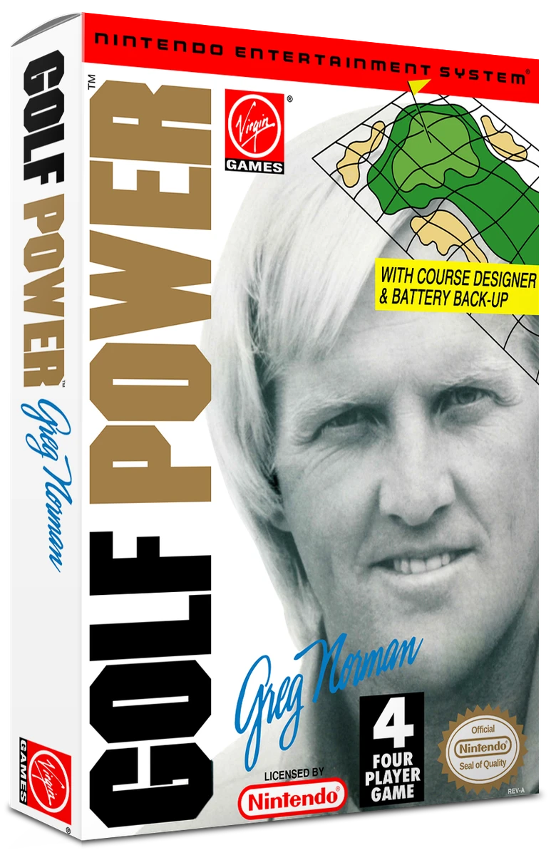Greg Norman's Golf Power box art