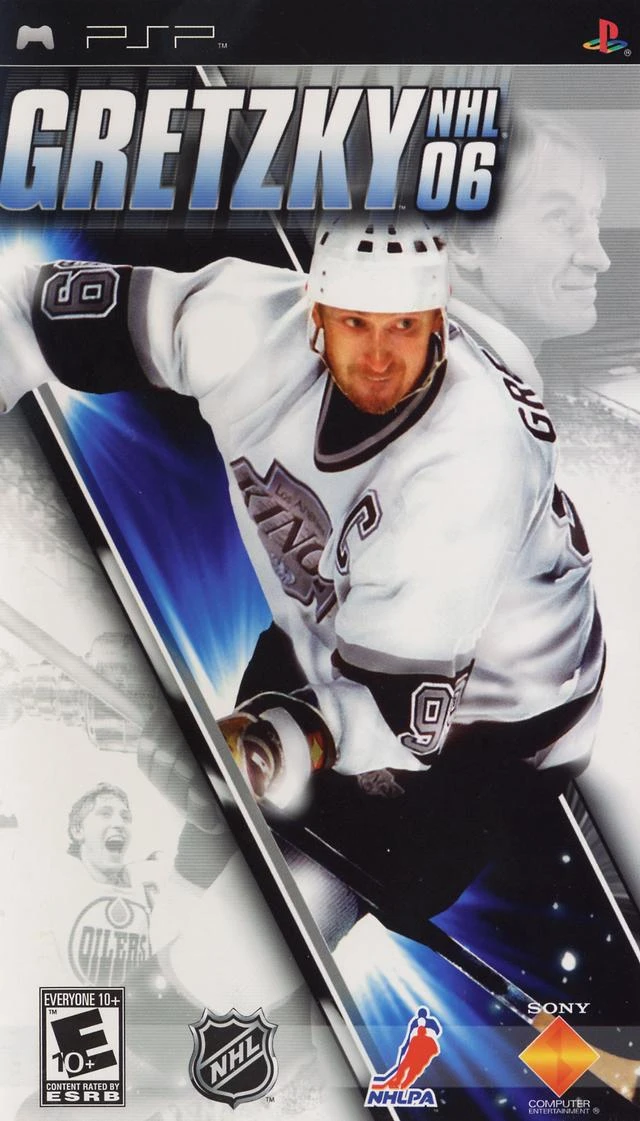 Gretzky NHL 06 box art