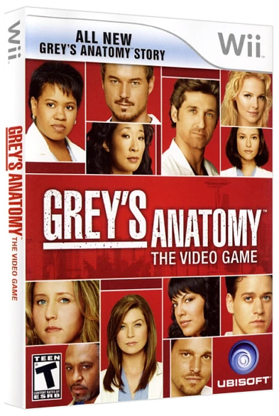 Grey's Anatomy The Video Game box art