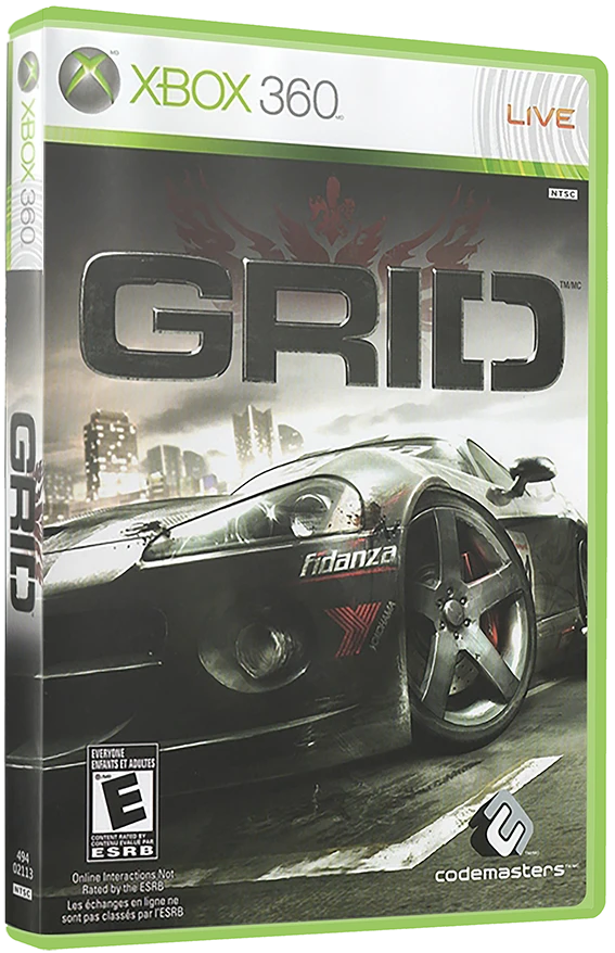 Grid box art