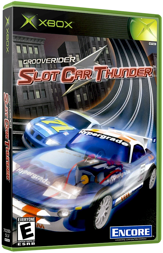 Grooverider Slot Car Thunder box art