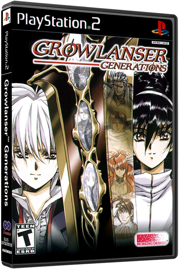 Growlanser: Generations box art