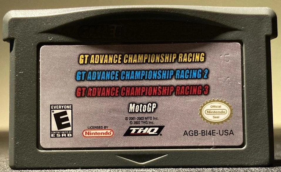 GT Advance Racing 4 Pack box art