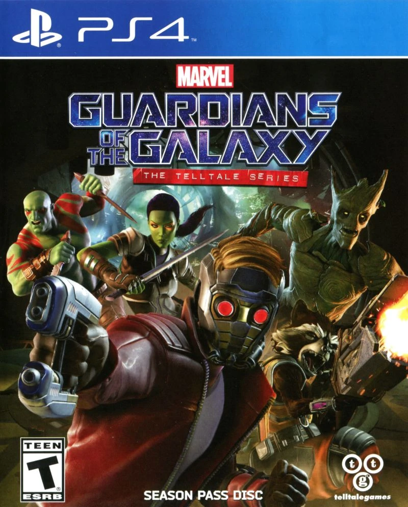 Guardians of the Galaxy: The Telltale Series box art