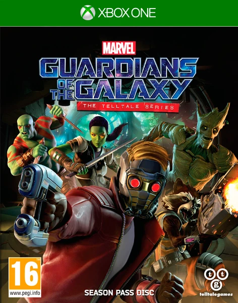 Guardians of the Galaxy: The Telltale Series box art