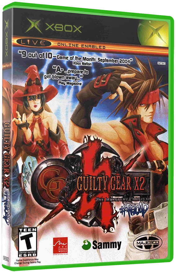 Guilty Gear X2 Reload box art